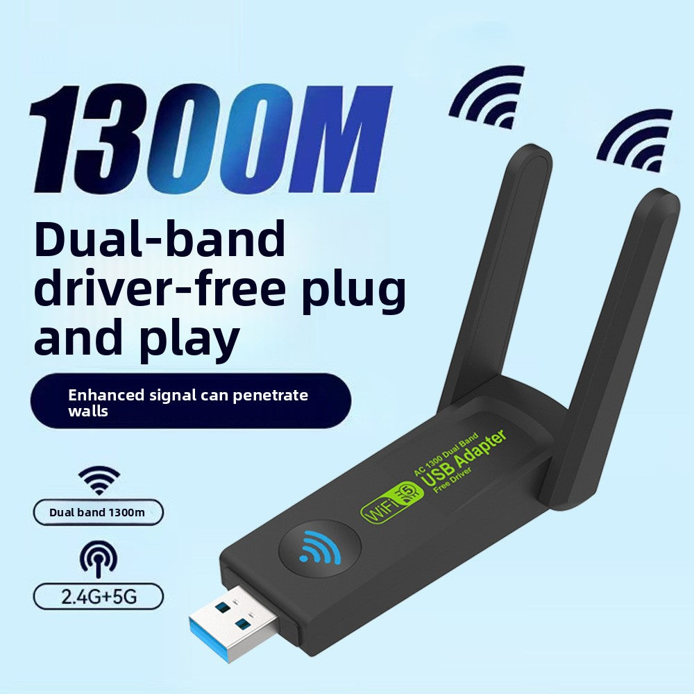 1300Mbps Dual-Band USB WiFi Adapter