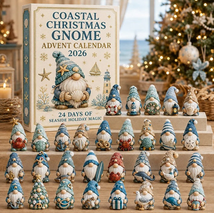 Christmas Advent Calendar Acrylic Blind Box Decoration Collectible Toy