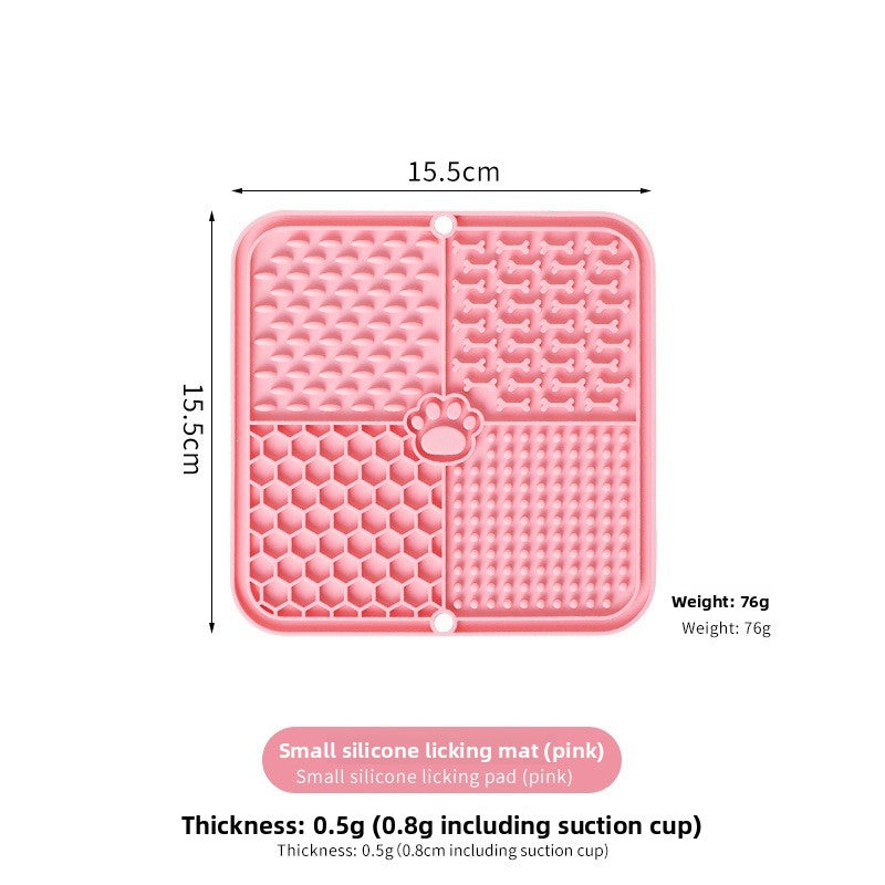 Dog Lick Mat Feeding Pad