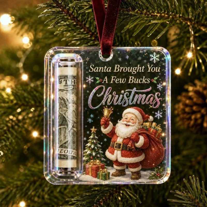 Christmas acrylic decoration pendants