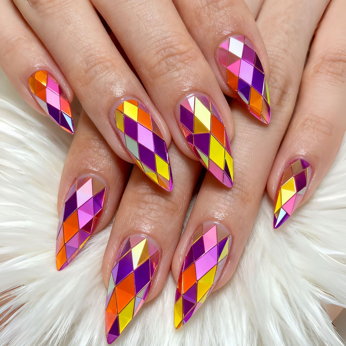 Wear nail stickers