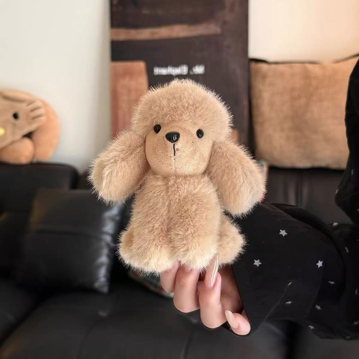 Scented Plush Dog Keychain Pendant