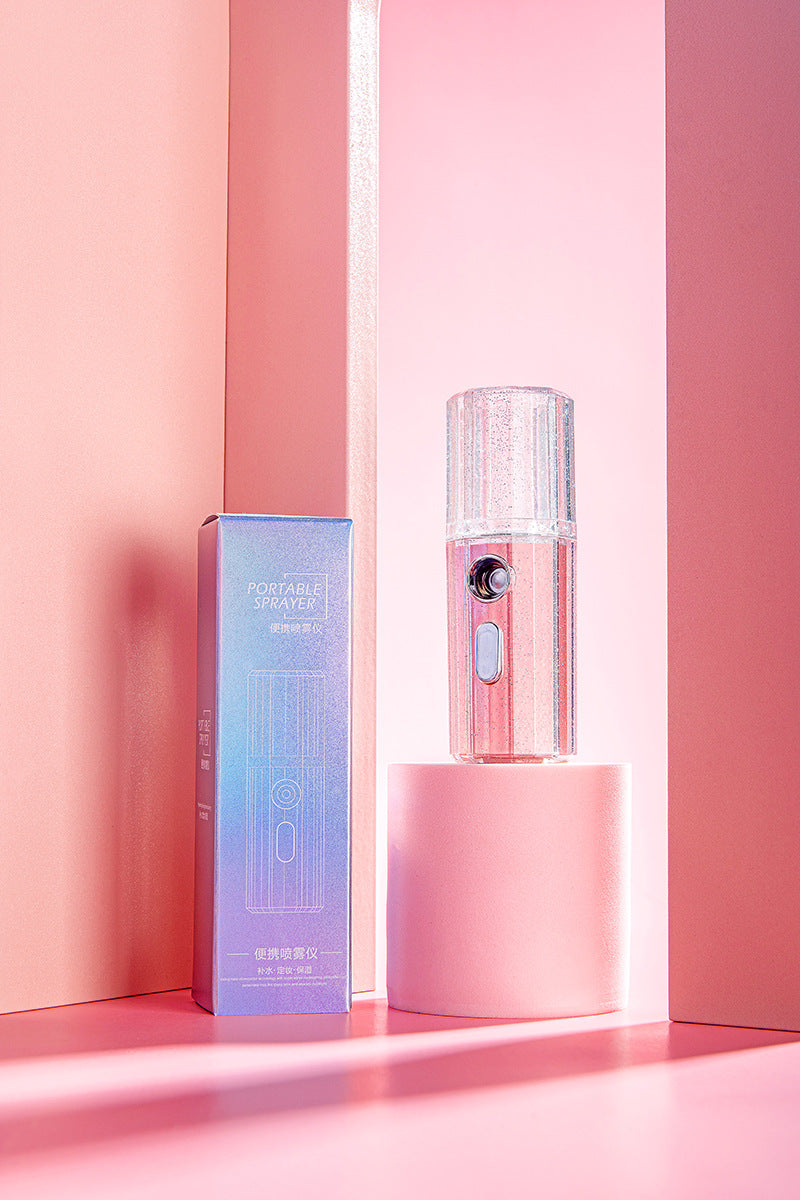 Portable Facial Hydration Sprayer with Skin Test Function