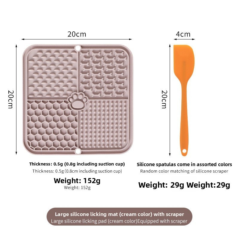 Dog Lick Mat Feeding Pad