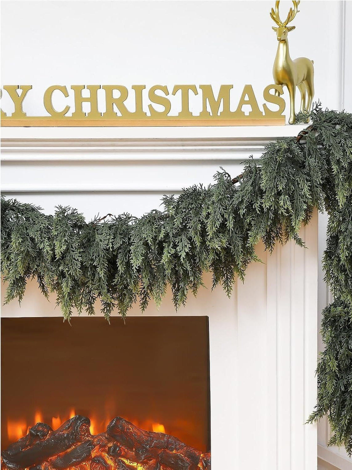 Dense Christmas Vine Garland