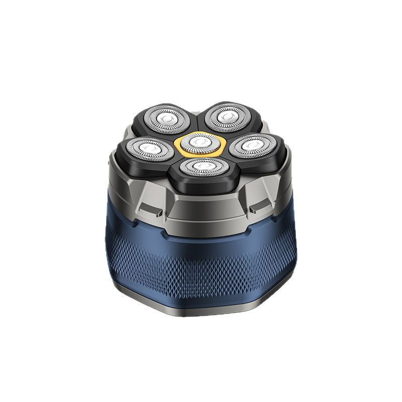 Magnetic Rotating Six-Head Electric Shaver