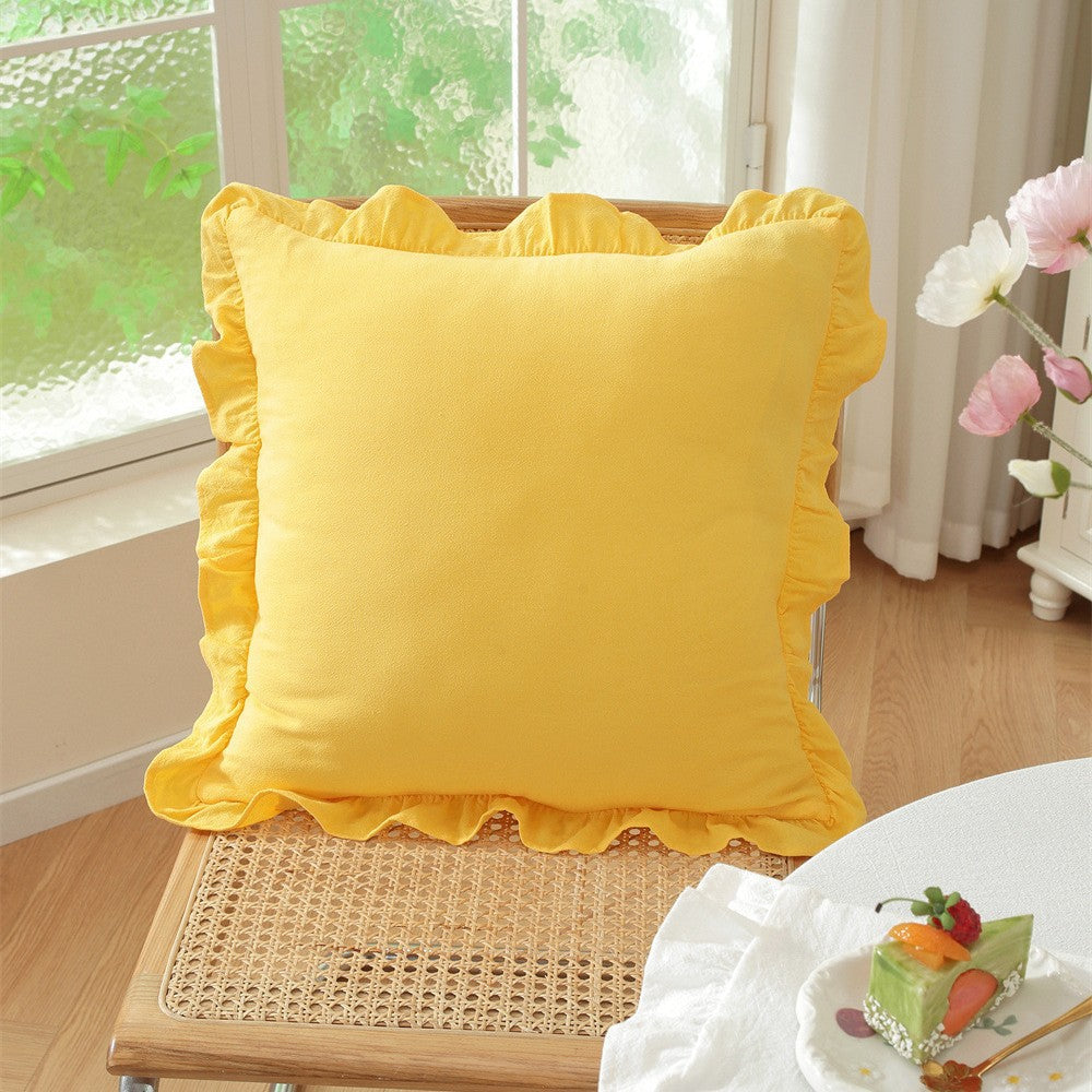 Solid color sofa throw blanket