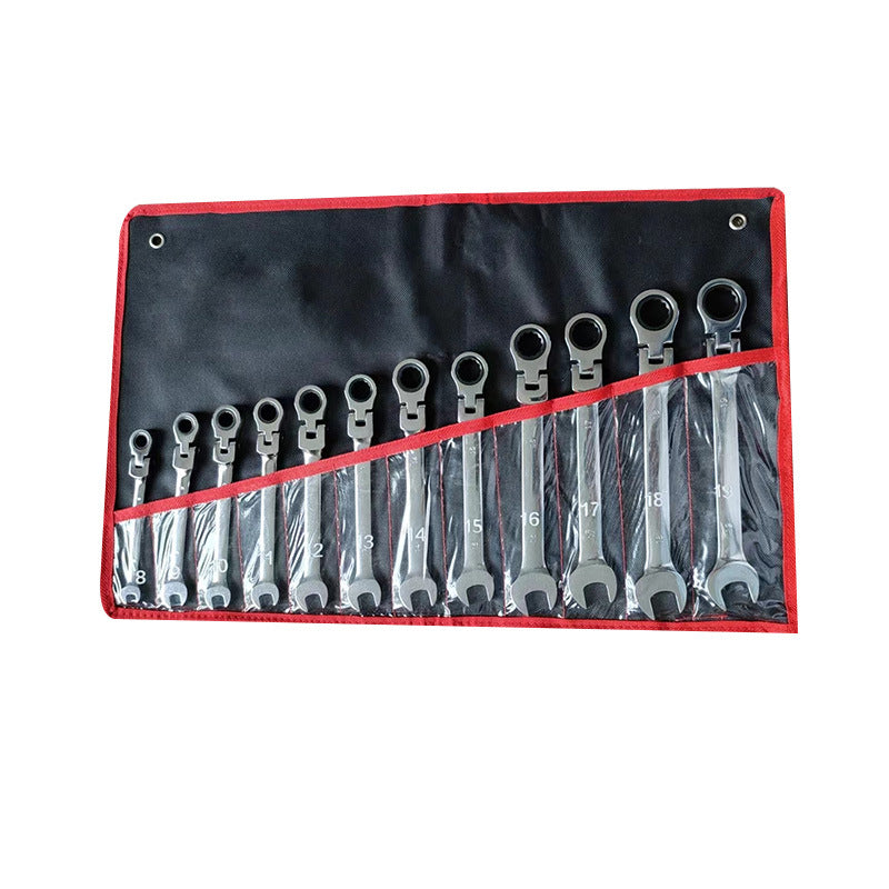 Plastic box dual-purpose ratchet wrench