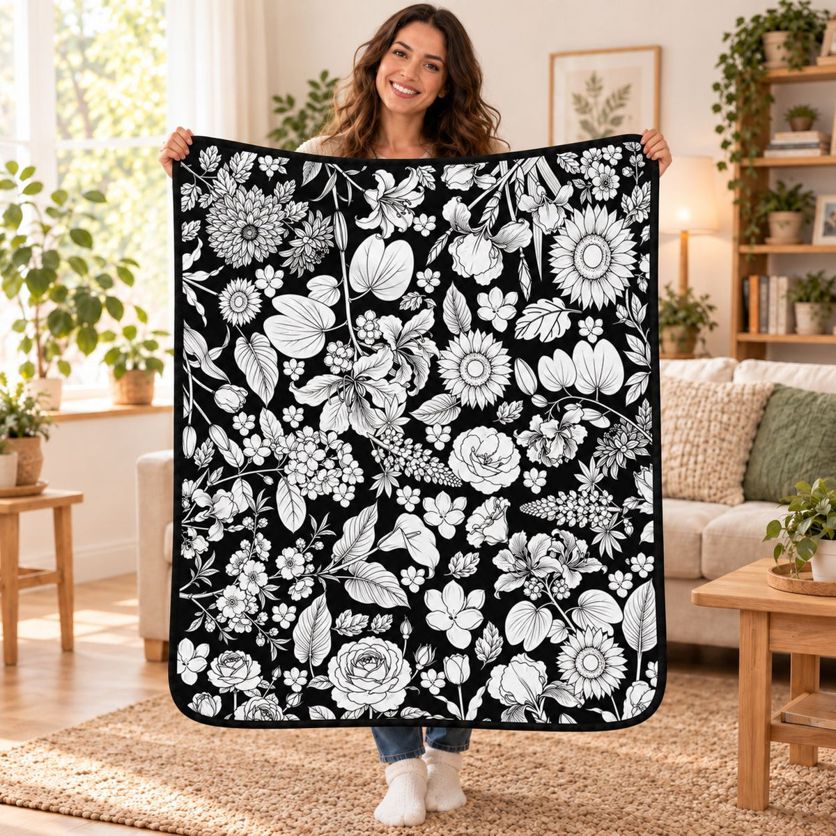 Christmas DIY Decal Blanket