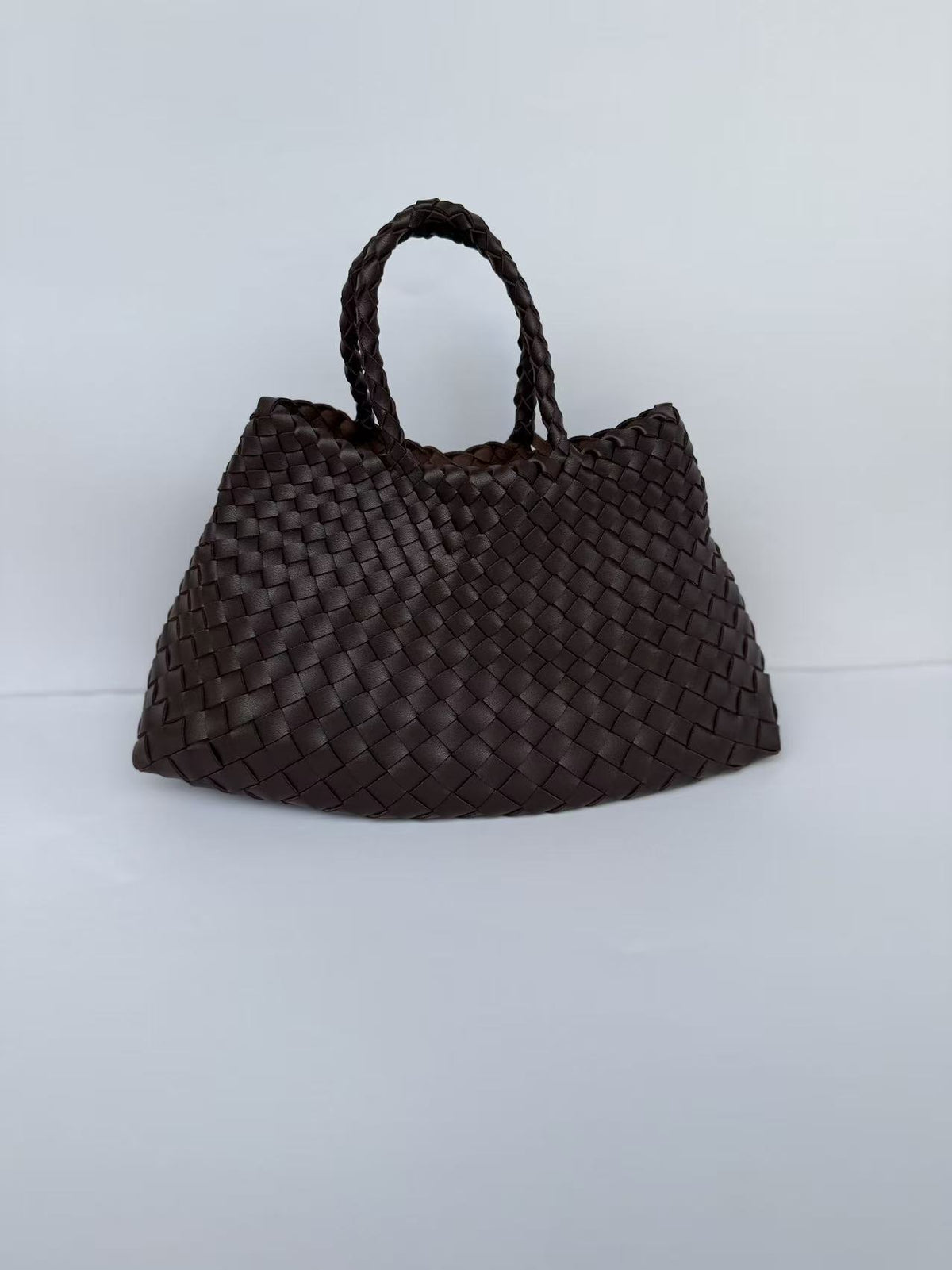 Woven Basket Handbag