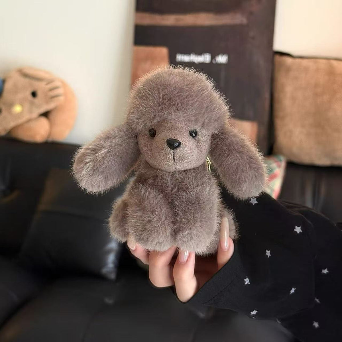 Scented Plush Dog Keychain Pendant