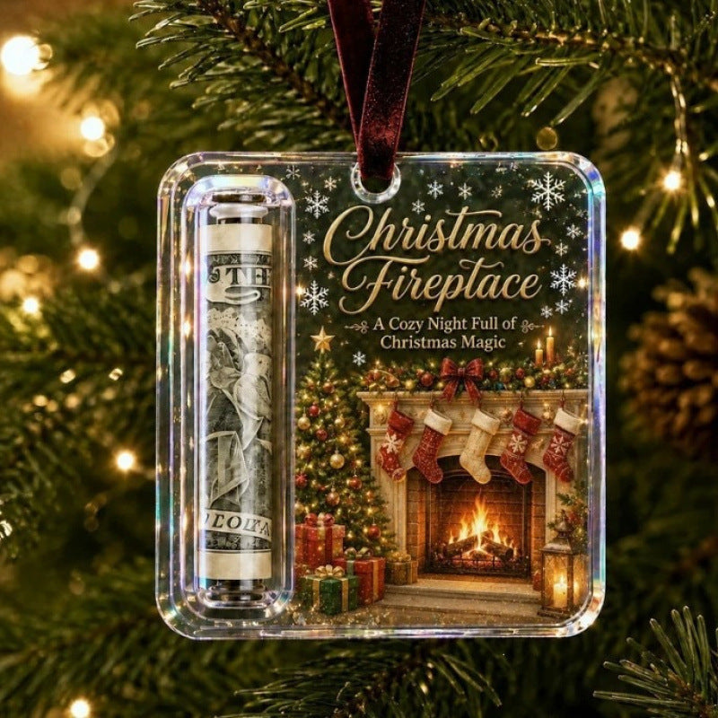 Christmas acrylic decoration pendants