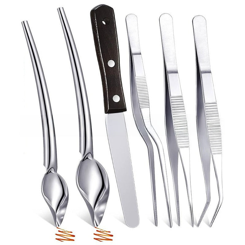 Plate Decorating Spoon Set