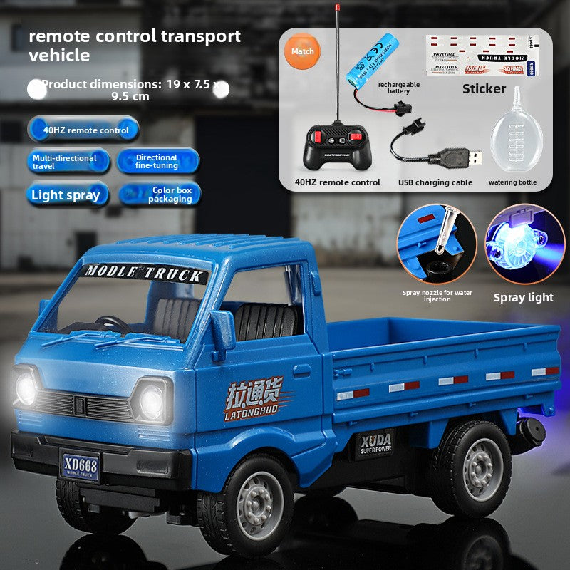 1:16 Remote Control Truck with Spray Sound and Light
