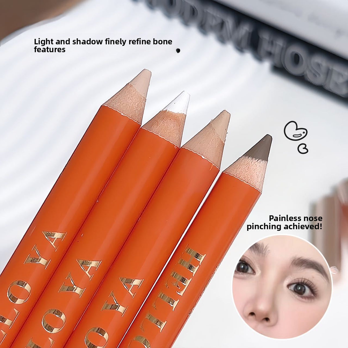 Double Ended Contouring Highlighter Pen
