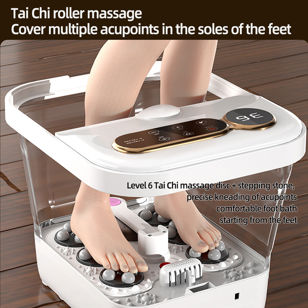 Foldable Electric Foot Spa with Heating and Massage