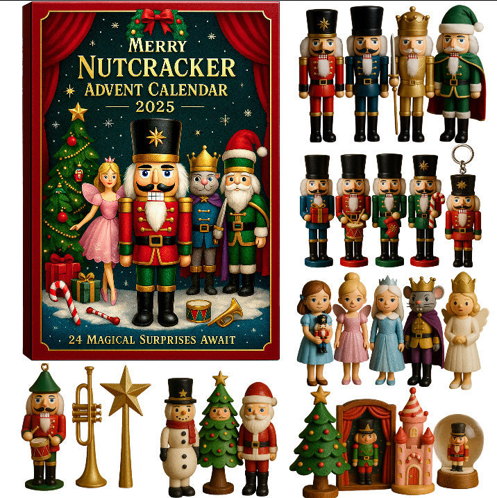 Acrylic Advent Calendar Blind Box Christmas Tree Ornament Pendant