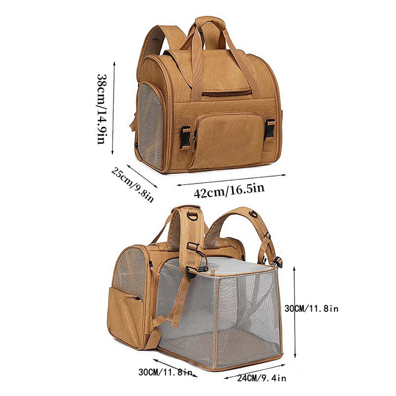 Expandable Pet Carrier Backpack