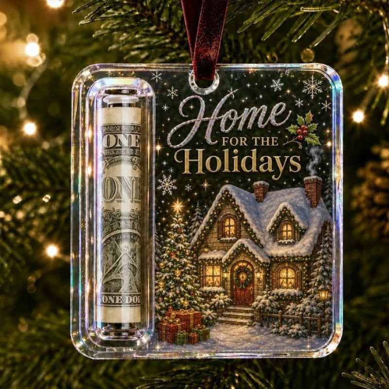 Christmas acrylic decoration pendants