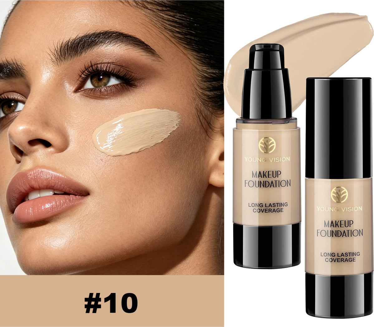 Matte Oil-Control Waterproof Liquid Foundation