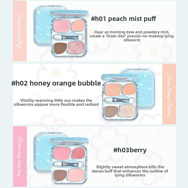 Hold Live Silkworm Powder Eyeshadow Palette
