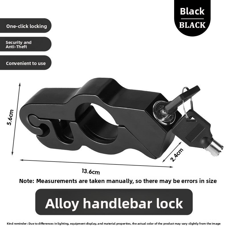 Aluminum Alloy Motorcycle Handlebar Lock
