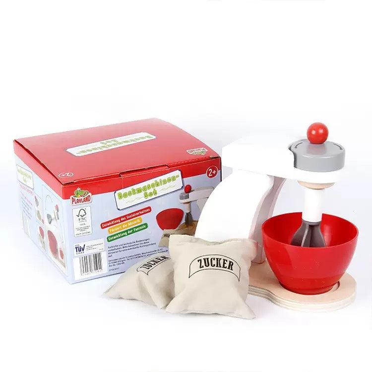 Wooden Kids Pretend Play Kitchen Set