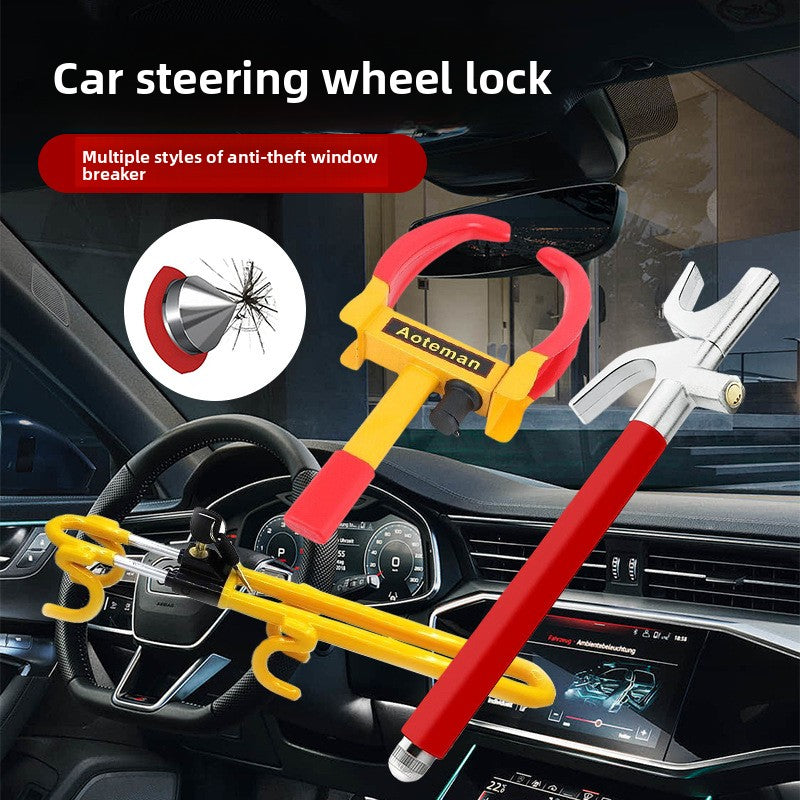 Multi-functional security anti-theft lock