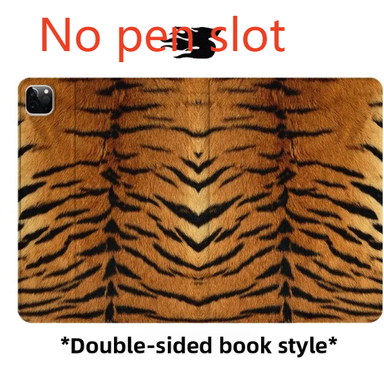 Protective cover with pen slot on the flat surface
