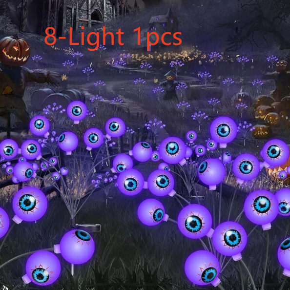 Solar Powered Halloween Christmas Decoration Light String