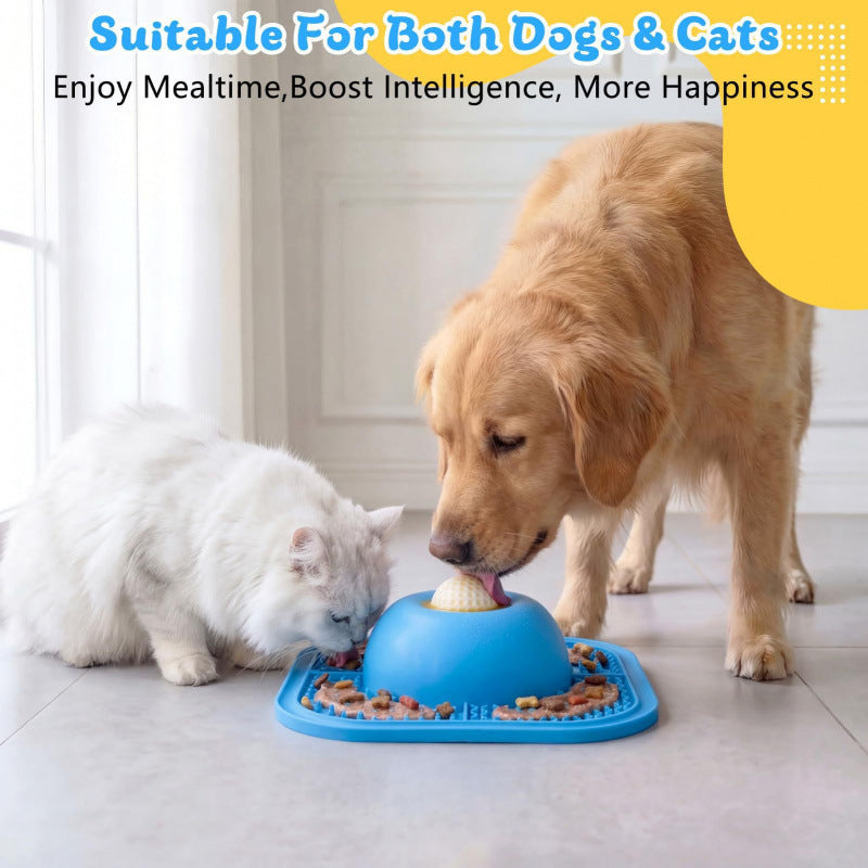 Non-Slip Silicone Pet Lick Bowl
