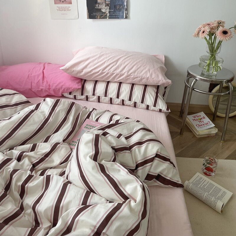 Sweet and Cool Style Cotton Bedding Set