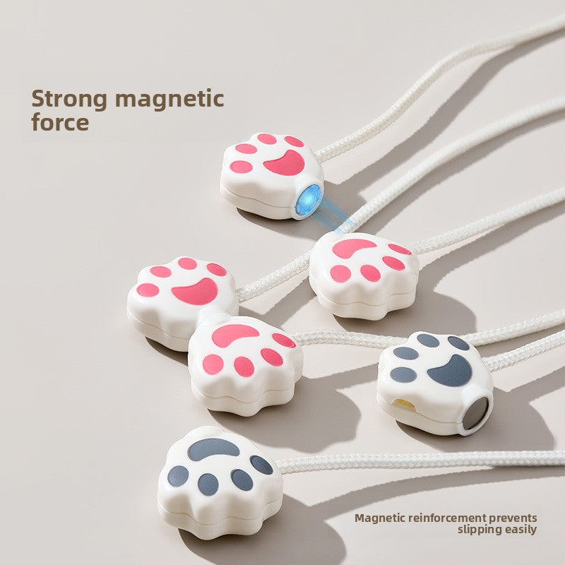 Cat Paw Curtain Tiebacks Magnetic No-Drill Curtain Holders
