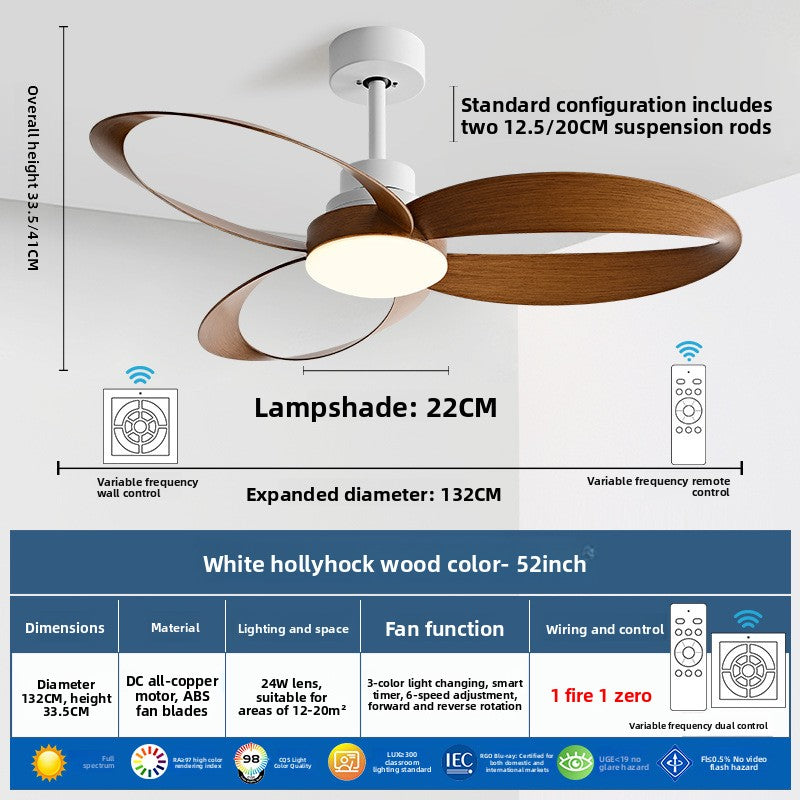 Modern Ceiling Fan with LED Light