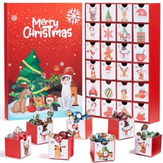 Reusable Dog Advent Calendar for Christmas