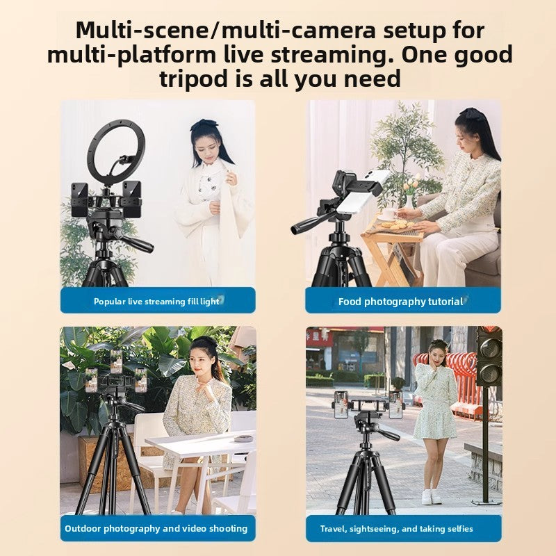 Mobile phone-specific live streaming tripod