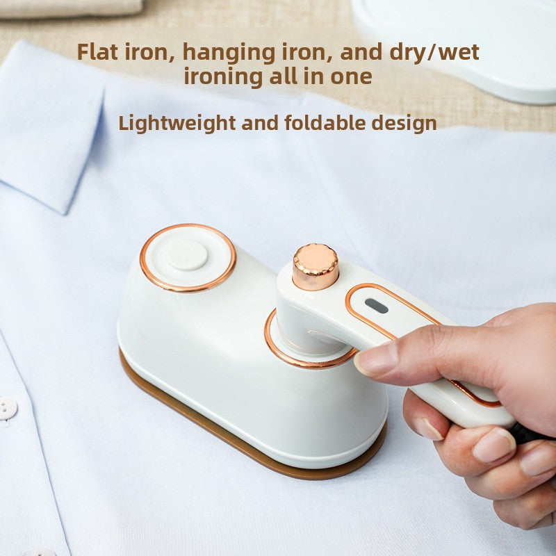 Portable Mini Electric Iron Foldable Handheld Garment Steamer