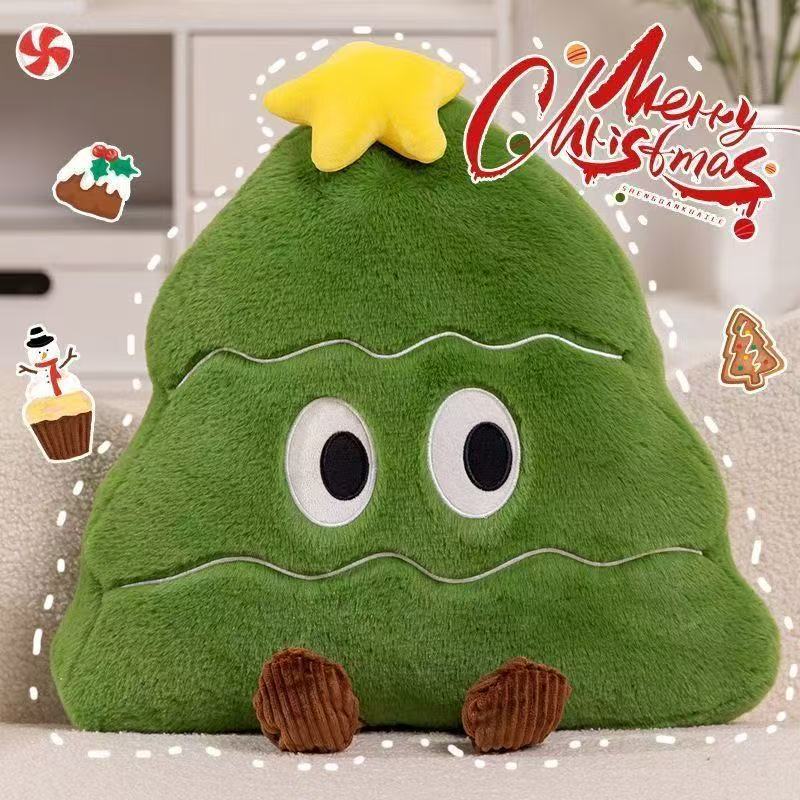 Christmas Tree Plush Doll Pillow