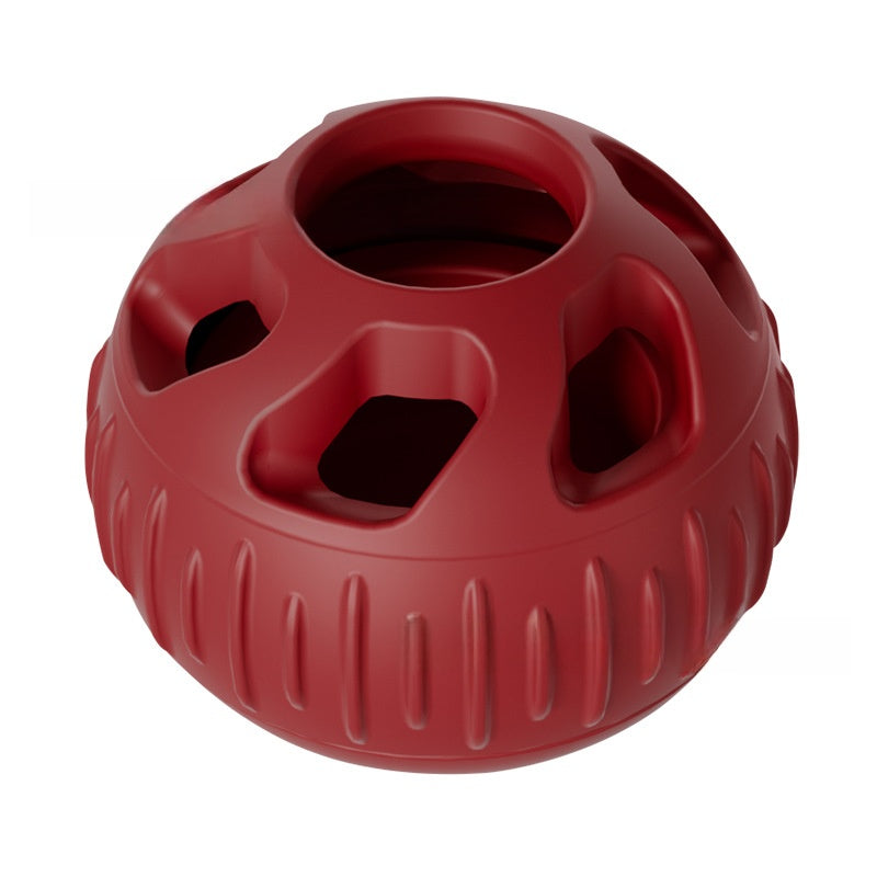 Pet Silicone Feeding Ball Food Dispensing Molar Chew Toy