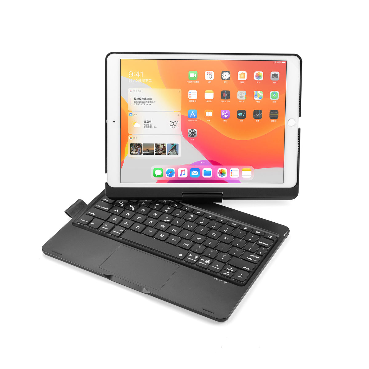 10.2-inch tablet case Bluetooth keyboard
