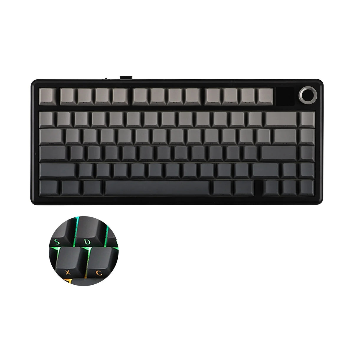 Three-Mode Hot-Swap Gasket Mechanical Keyboard