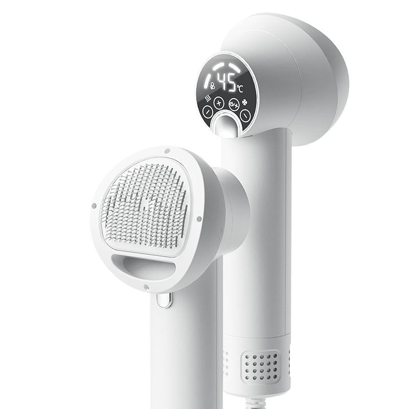 Pet Hair Dryer with Comb Attachment