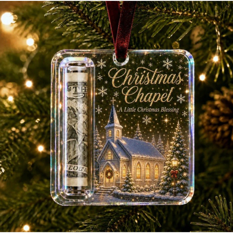 Christmas acrylic decoration pendants