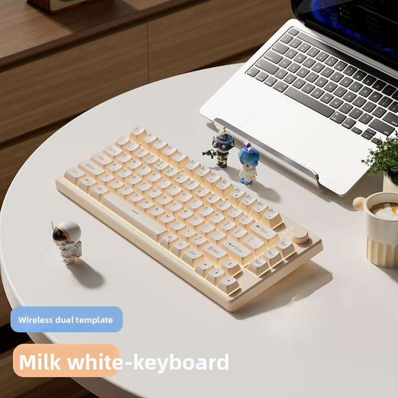 Mechanical Feel Silent Keyboard and Mouse Combo