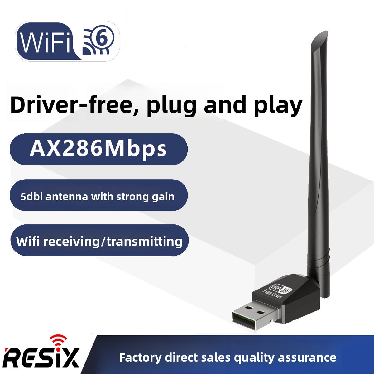 1300Mbps Dual-Band USB WiFi Adapter