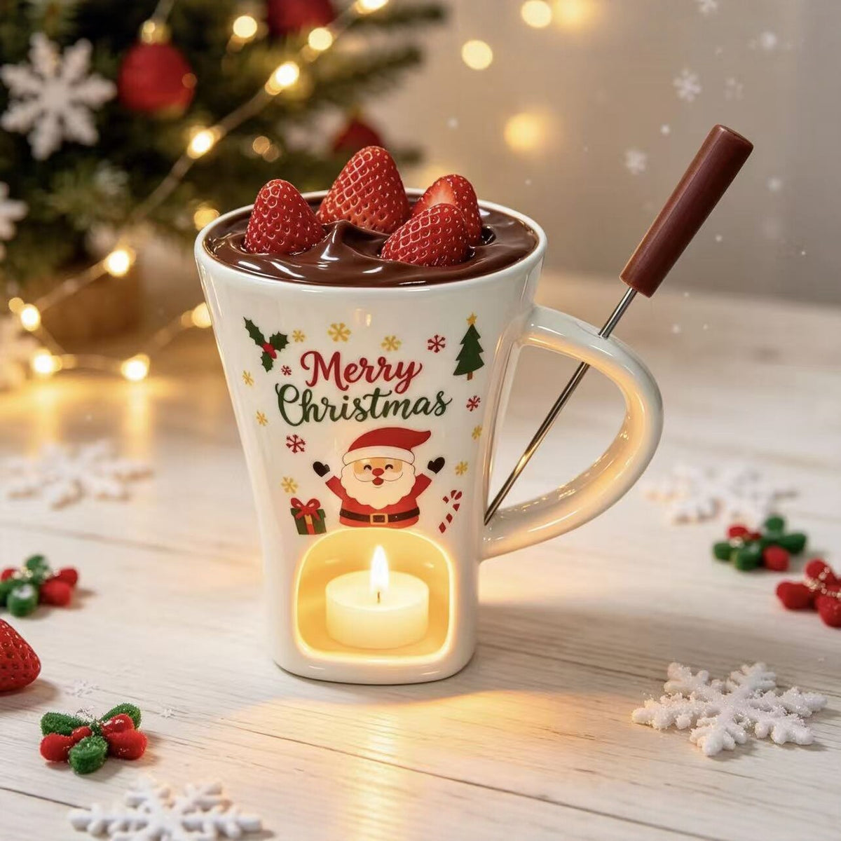 Christmas ceramic mug