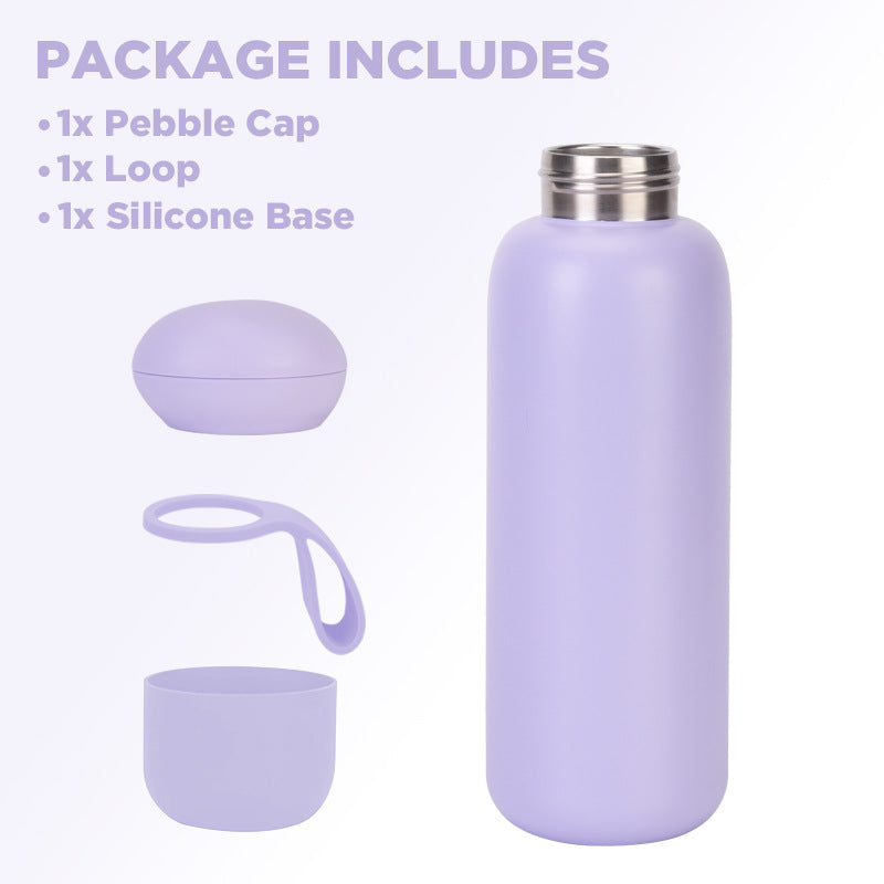 Large-capacity sports water bottle