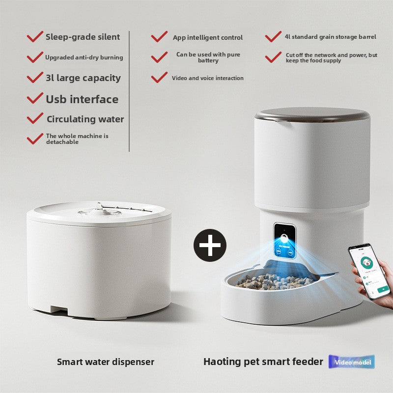 Automatic Smart Pet Feeder with WiFi Camera