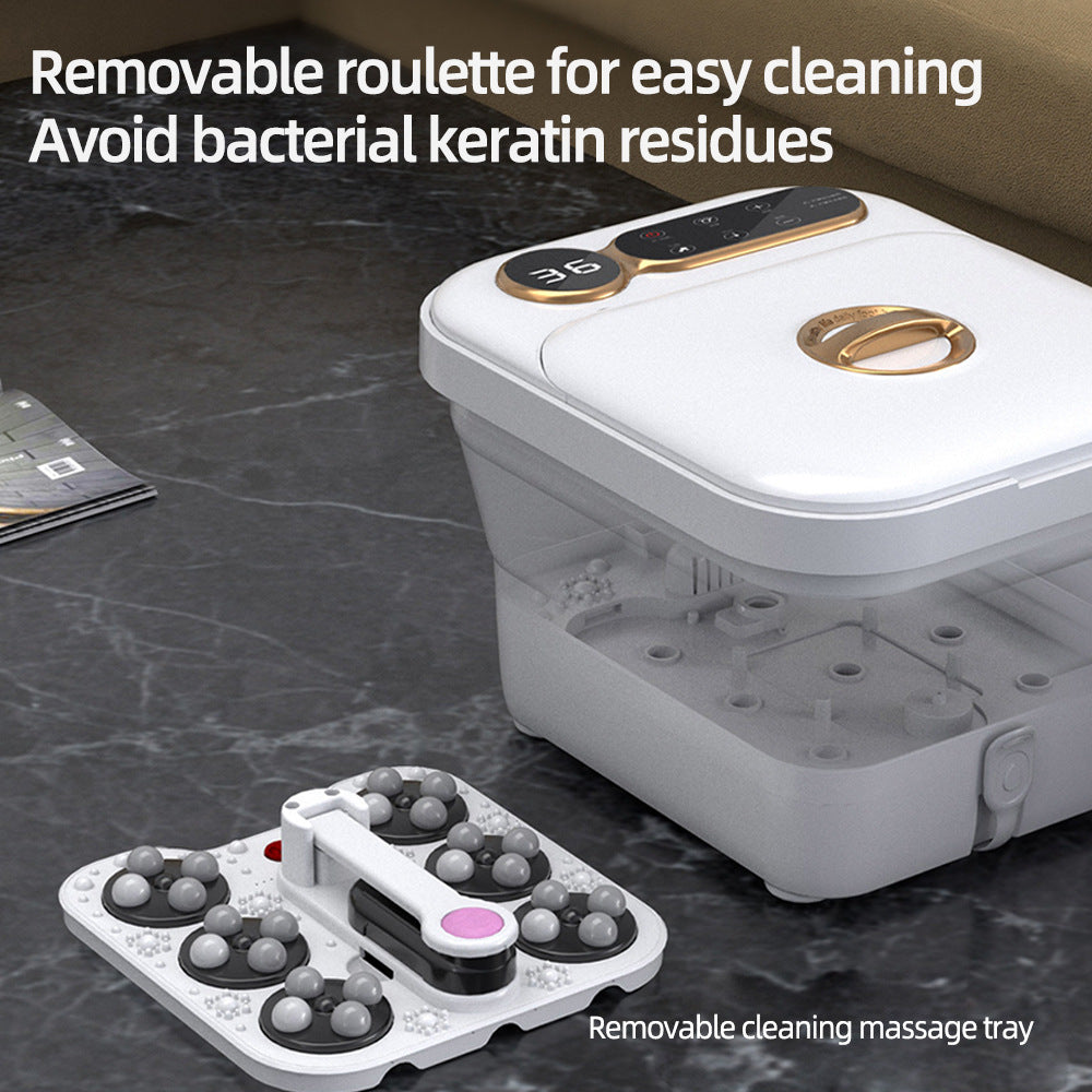 Foldable Electric Foot Spa with Heating and Massage