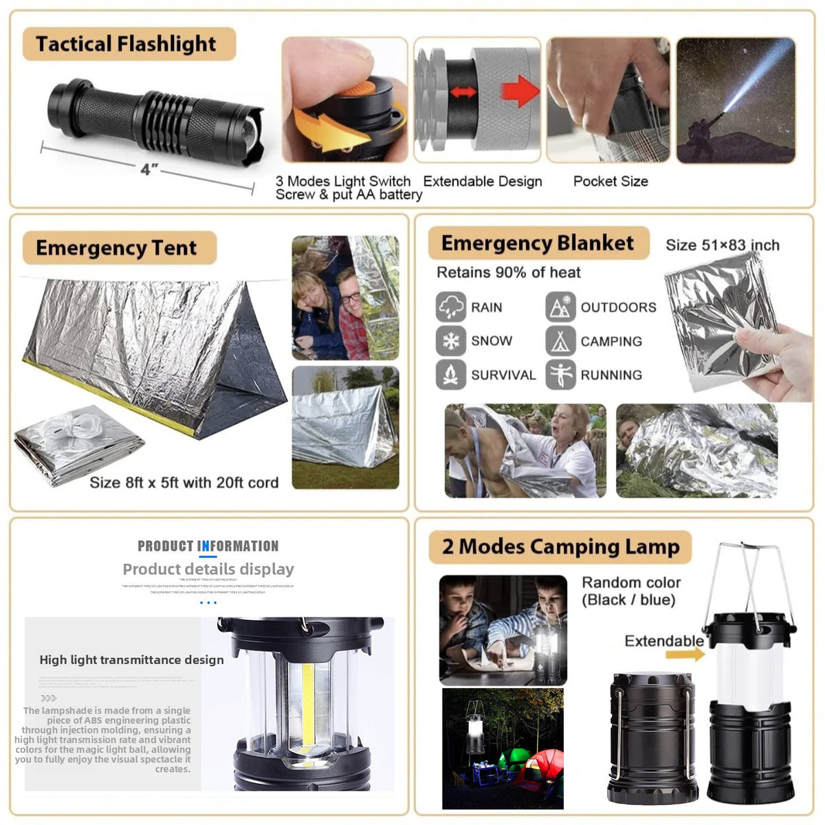 Emergency Survival Tool Kit